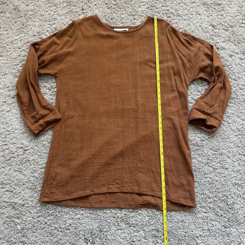 Cotton Dylan Tunic in Sienna - Picture 7 of 10
